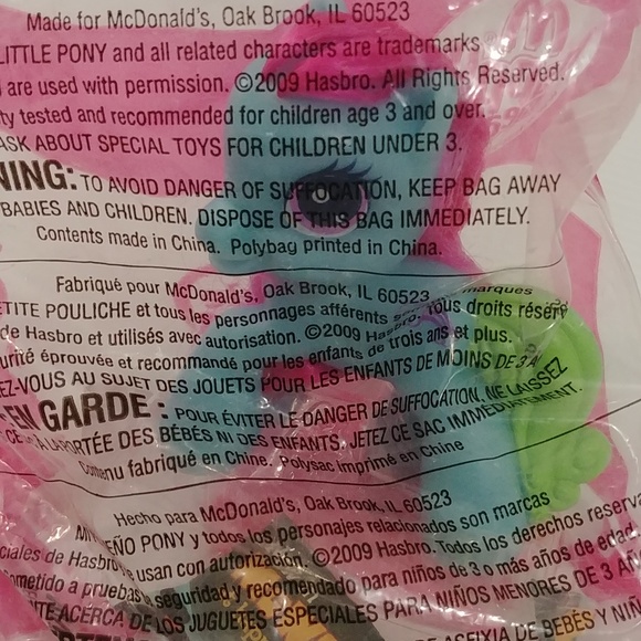 NEW McDonald's My Little Pony 1 & 5 2009 - Picture 2 of 3